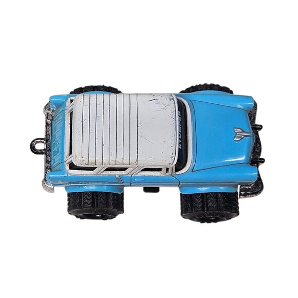 Vintage Schaper Stomper Blue Chevy Nomad Wagon Runs and Lights Up - Picture 7 of 12